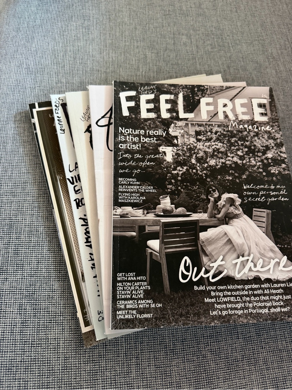 Feel Free Magazine by Leanne Ford x 5